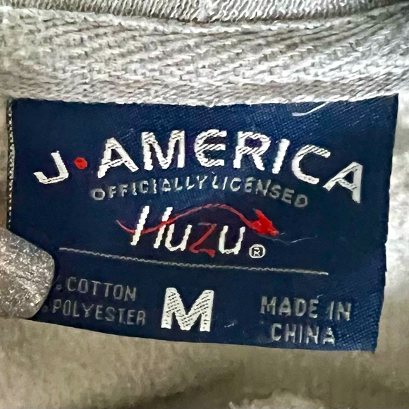 🏈 New England Patriots Gray Hoodie w/ Bottle Opener and Koozie! Men’s Sz M - Picture 7 of 8